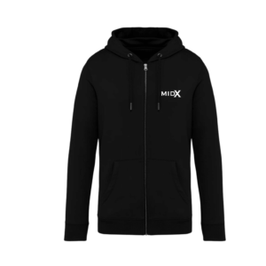 MIDX Svart hoodie