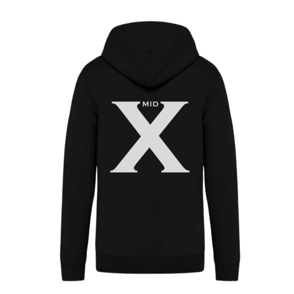 Midx svart hoodie